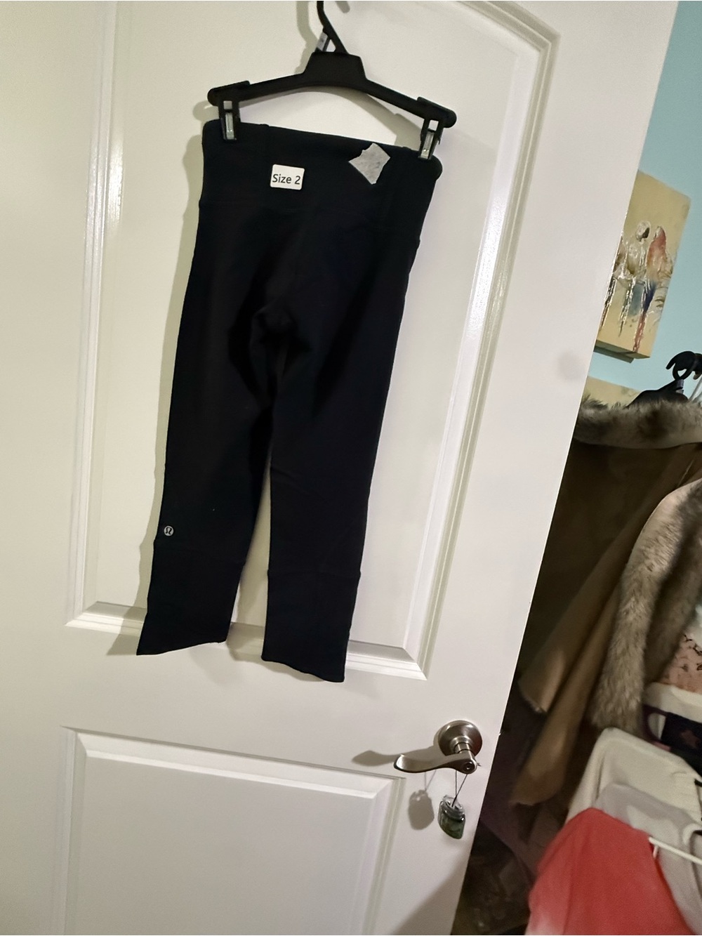 Lululemon Black Stretch Leggings - Size 2